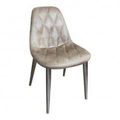 Kısa Örümcek Kapitone Krom Torna